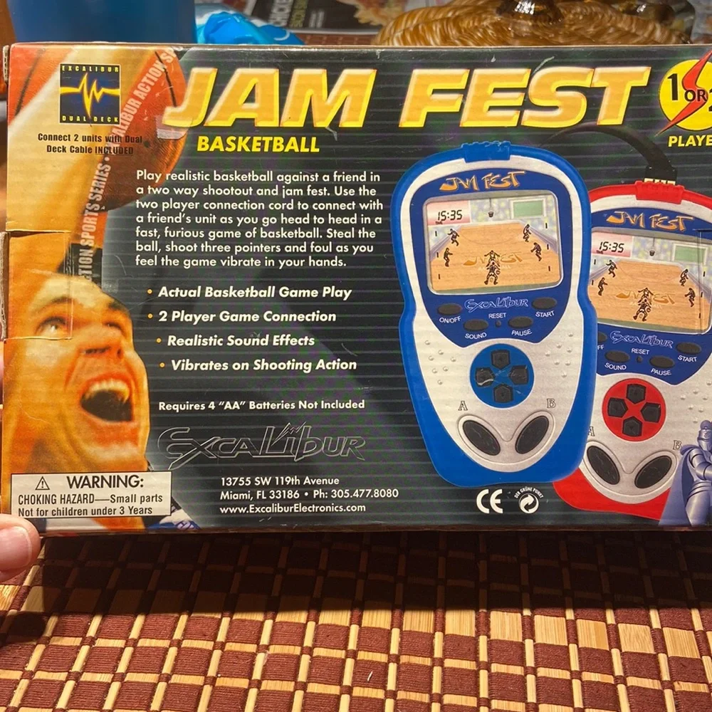 Excalibur Jam Fest Basketball handheld‎ games